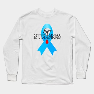 Motivating Type Strong Diabetes Long Sleeve T-Shirt